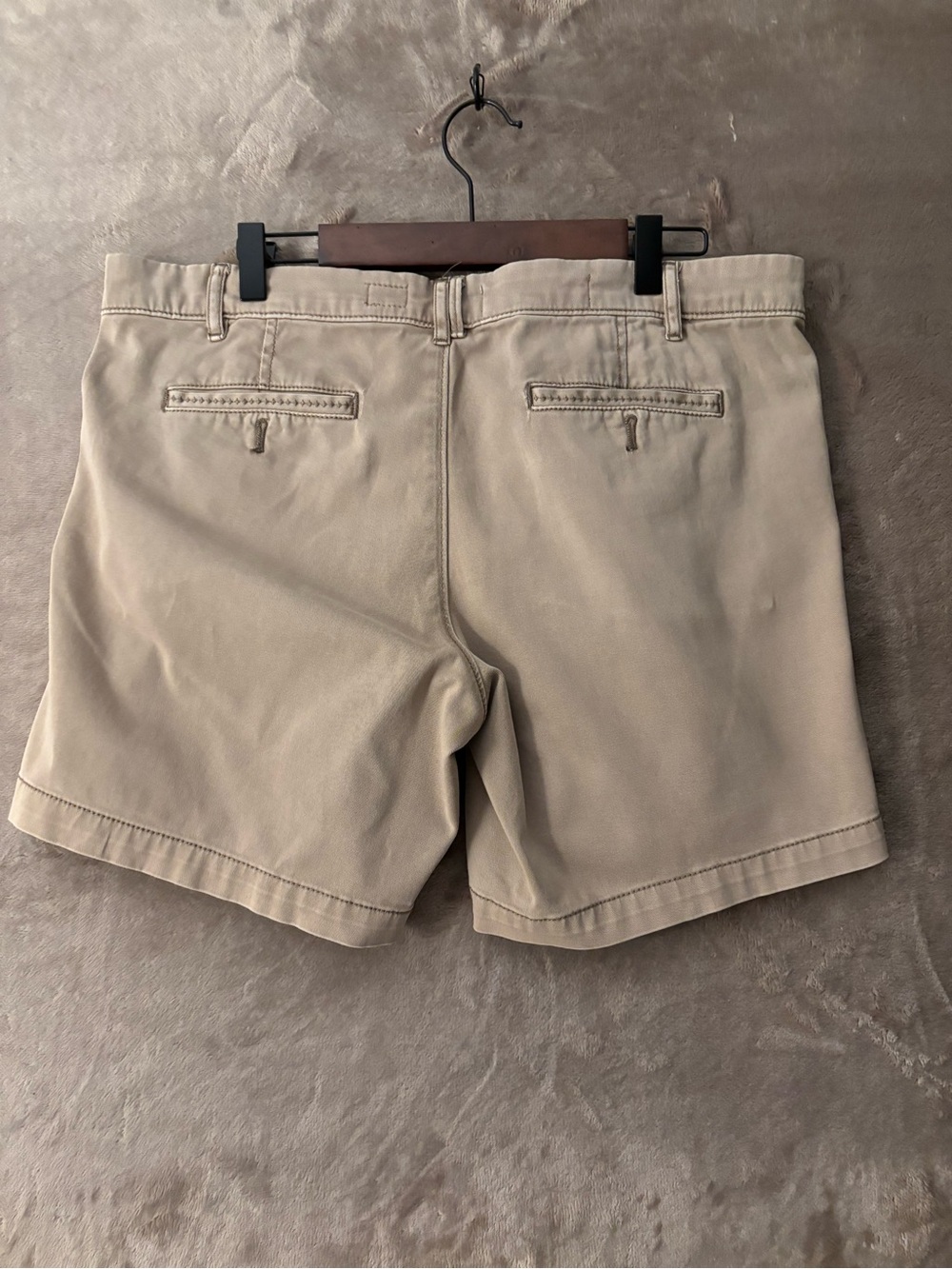 Pilcro and the Letterpress Hyphen Chino Shorts Women’s Size 30 Beige - Picture 2 of 9